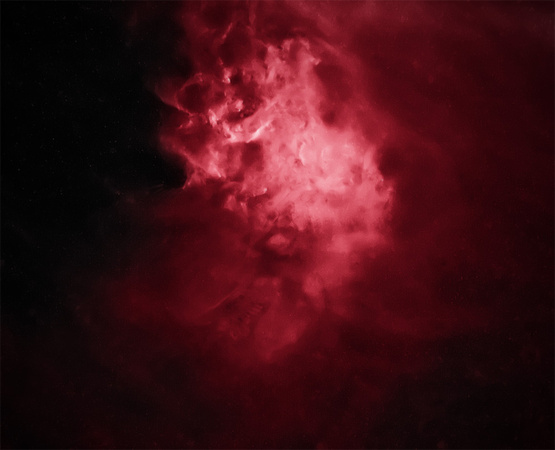 Starless Flaming Star Nebula