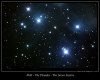 M45 The Seven Sisters
