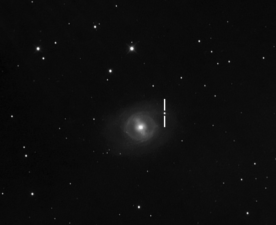 M95 and Super Nova SN 2012aw