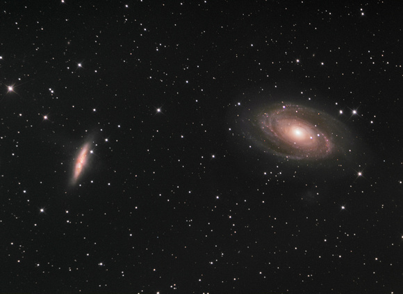 M81 (Bode's Galaxy) M82 (Cigar Galaxy)