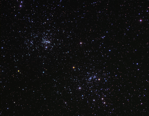 Double Cluster NGC869 and NGC884