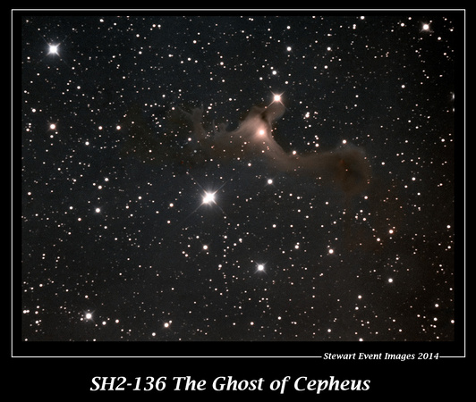 SH2-136 Ghost of Cepheus